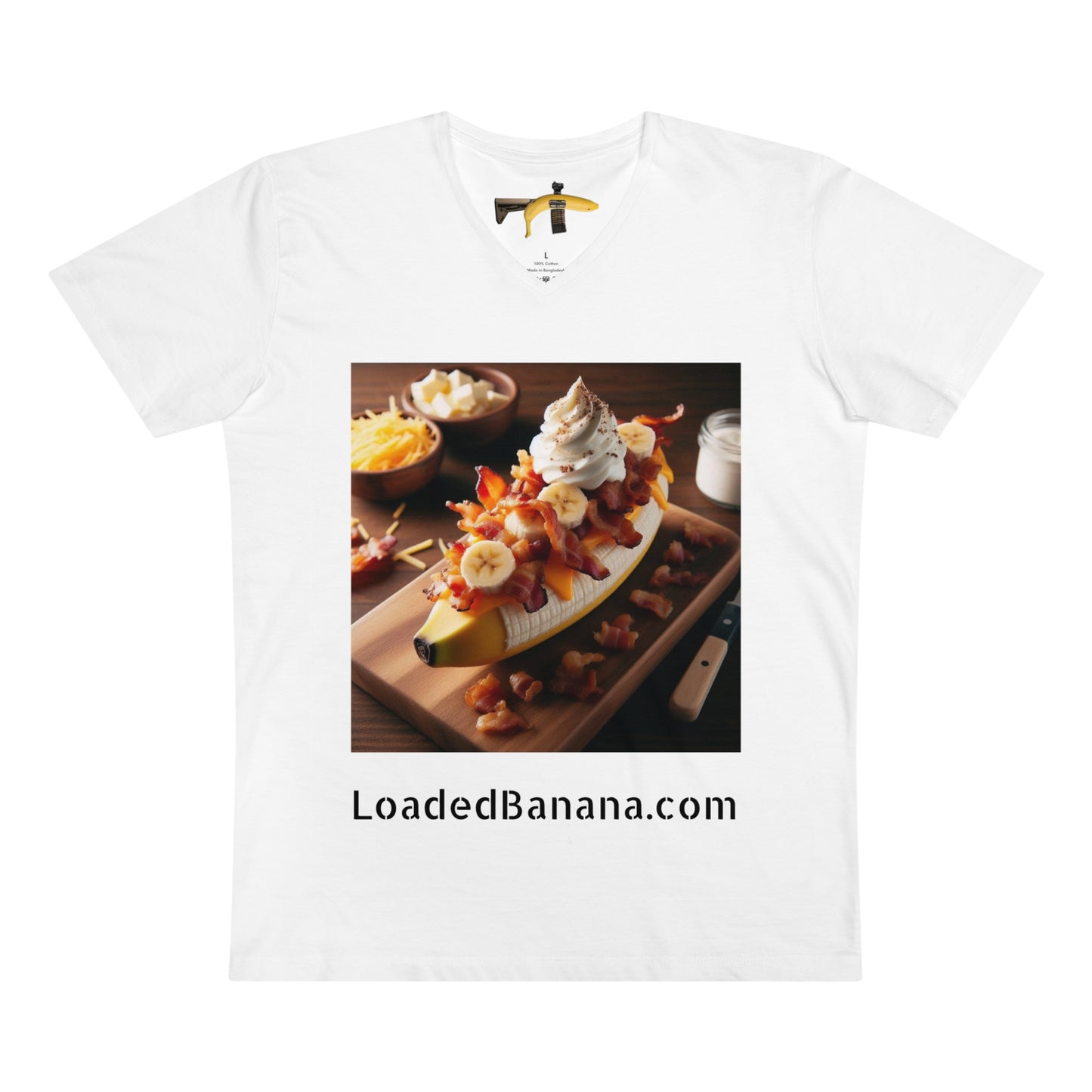 Loaded Banana with Cheese t-shirt