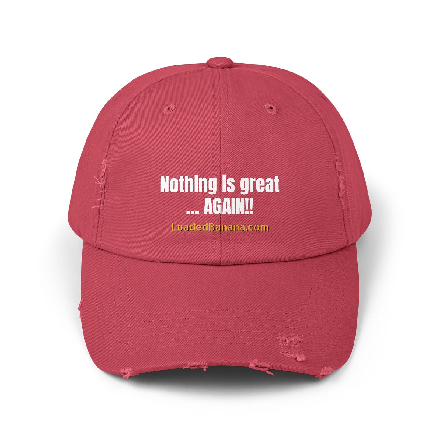 Nothing is great ... AGAIN!! Cap