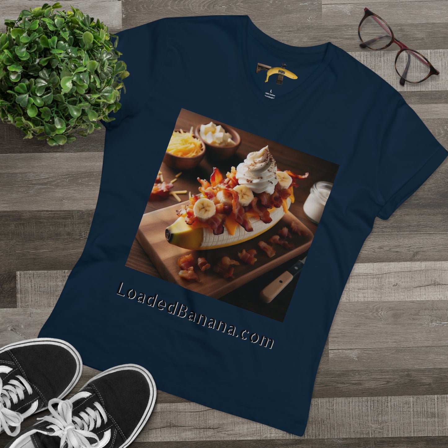 Loaded Banana with Cheese t-shirt