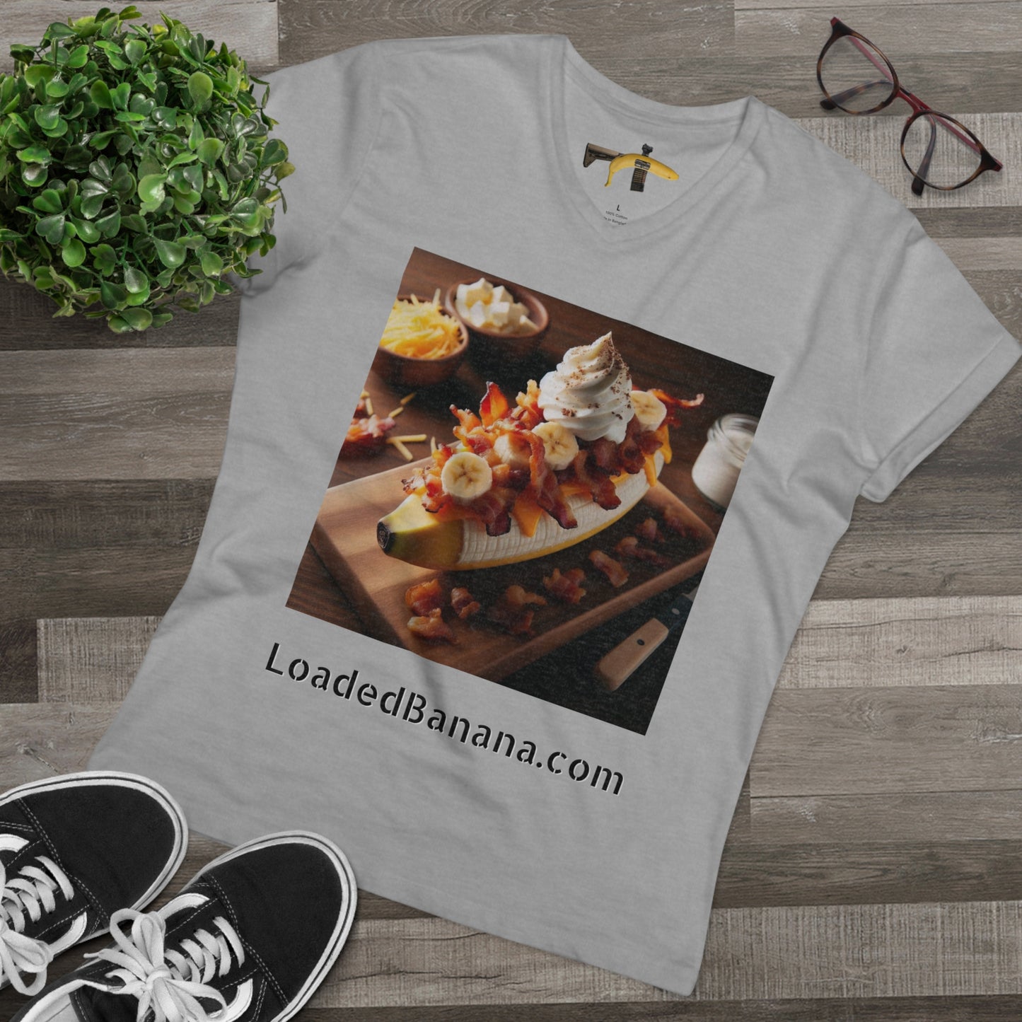 Loaded Banana with Cheese t-shirt