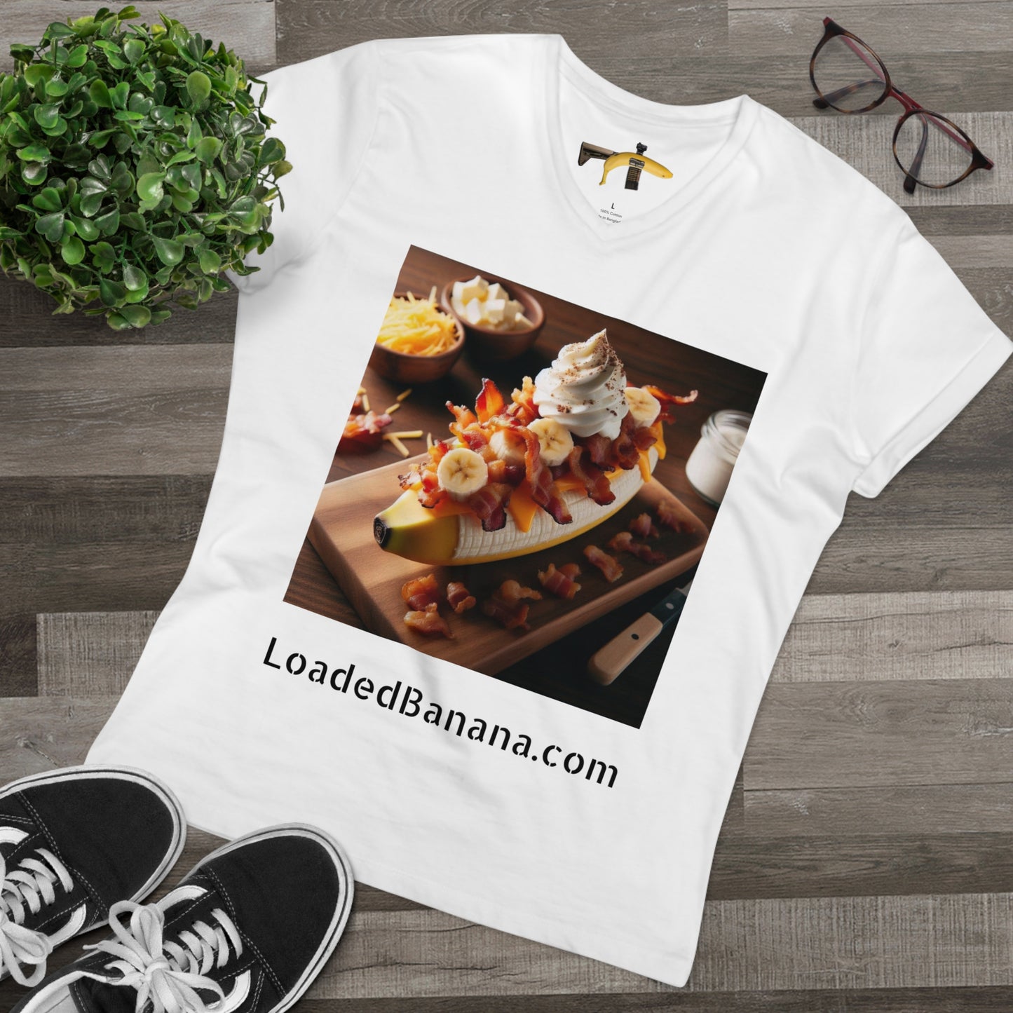 Loaded Banana with Cheese t-shirt
