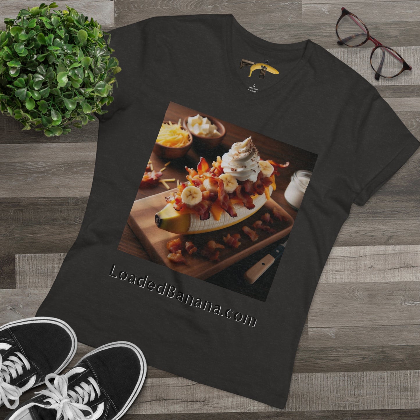 Loaded Banana with Cheese t-shirt
